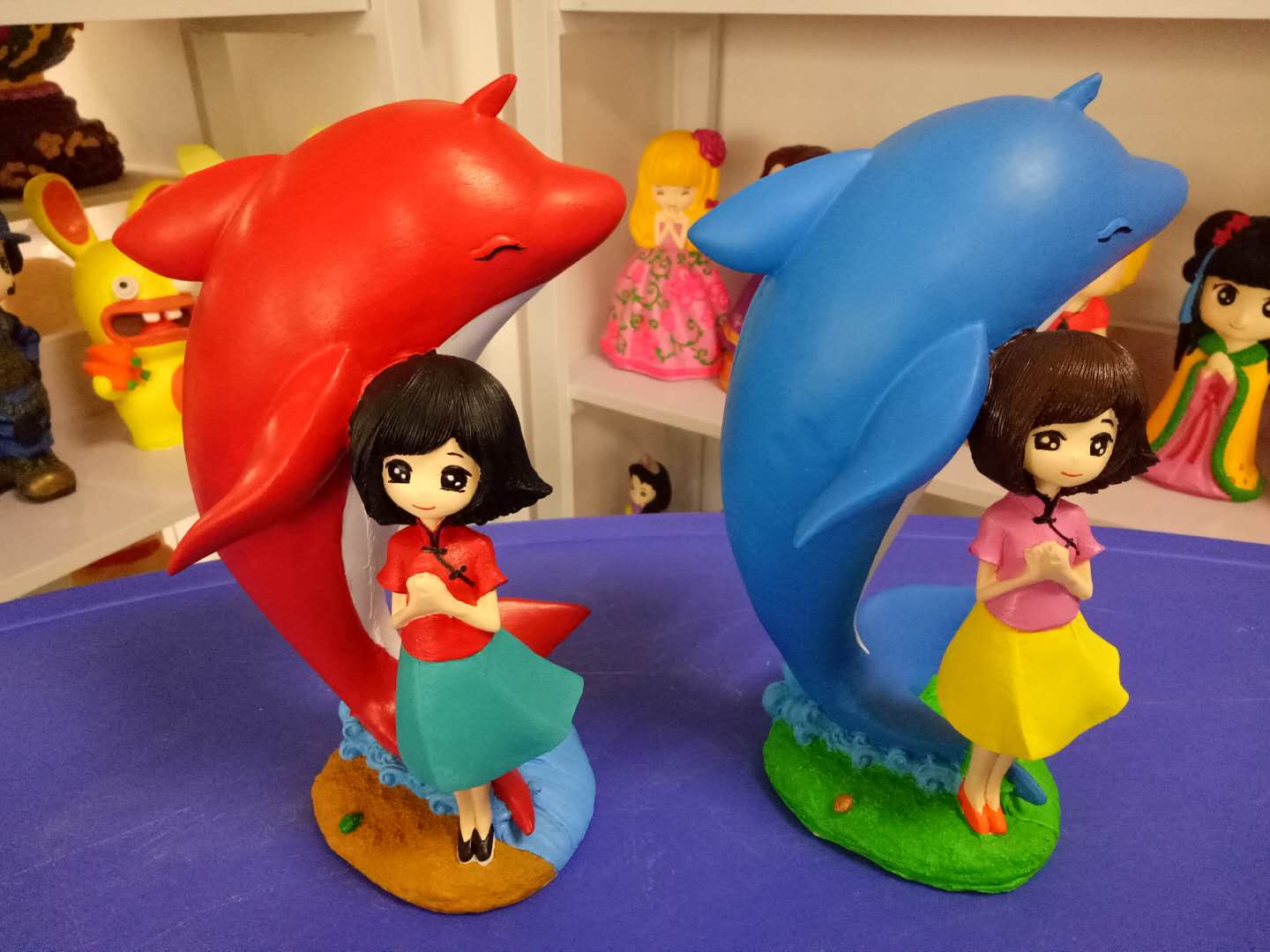 完成彩绘的大鱼海棠